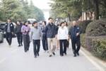 中国篮球协会副主席杨阳一行莅临武汉女篮进行调研指导